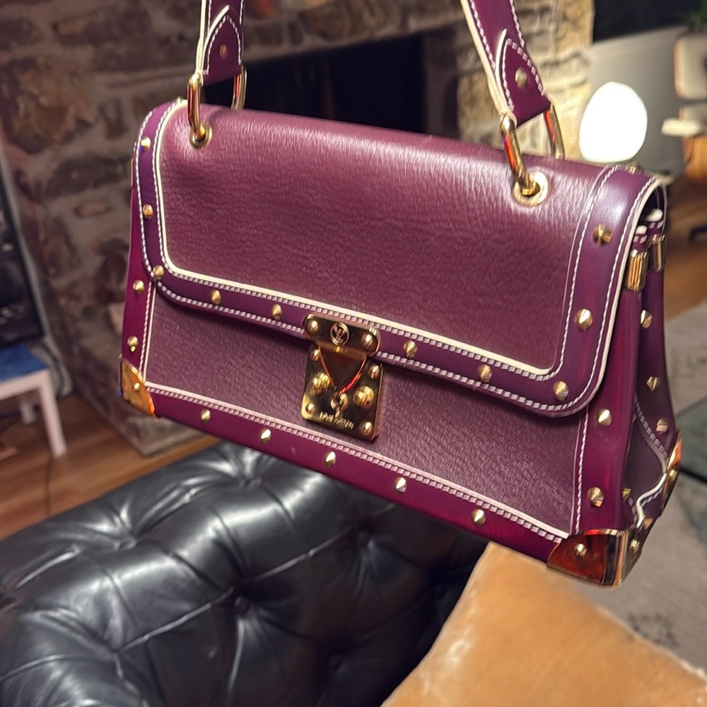 Louis Vuitton Le Talentueux plum colored leather bag 2006 collection